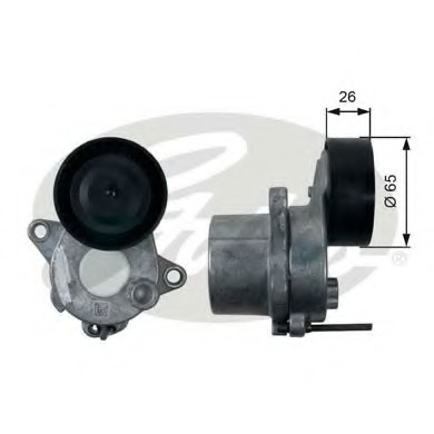 rola intinzator,curea transmisie T39196 GATES - Rola intinzatoare rola intinzator,curea transmisie T39196 GATES - Rola intinzatoare