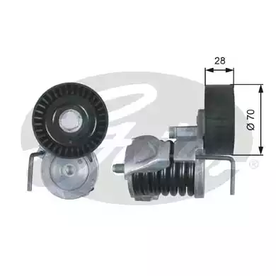 rola intinzator,curea transmisie T39287 GATES - Transmisie - kit accesorii rola intinzator,curea transmisie T39287 GATES - Transmisie - kit accesorii