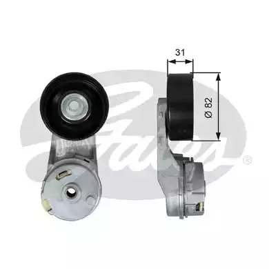 rola intinzator,curea transmisie T39288 GATES - Transmisie - kit accesorii rola intinzator,curea transmisie T39288 GATES - Transmisie - kit accesorii