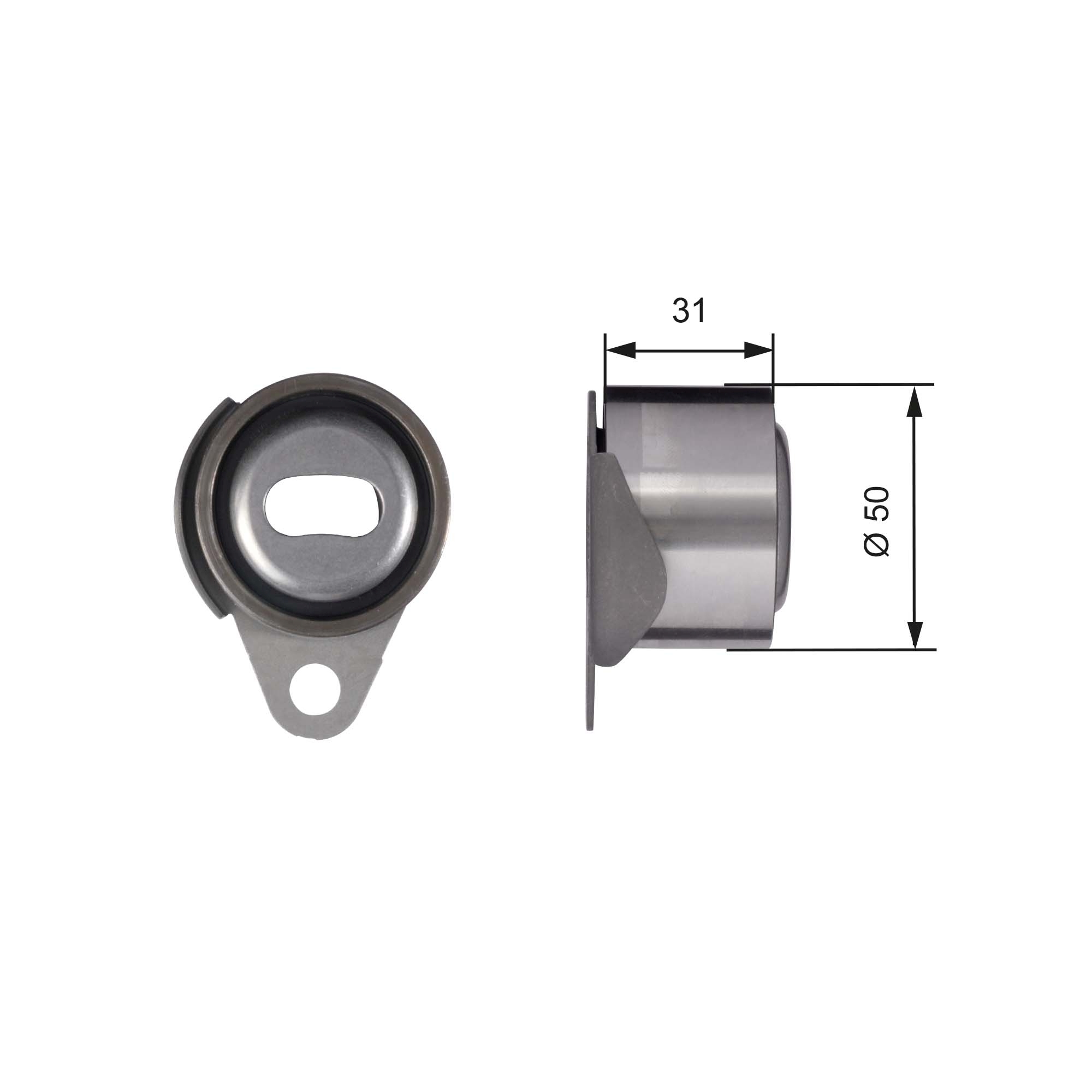 rola intinzator,curea distributie T41157 GATES - Rola intinzatoare rola intinzator,curea distributie T41157 GATES - Rola intinzatoare