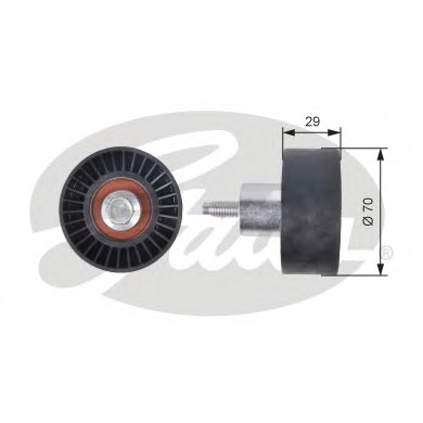Rola ghidare/conducere, curea distributie T42164 GATES - Kit distributie / curea distributie Rola ghidare/conducere, curea distributie T42164 GATES - Kit distributie / curea distributie