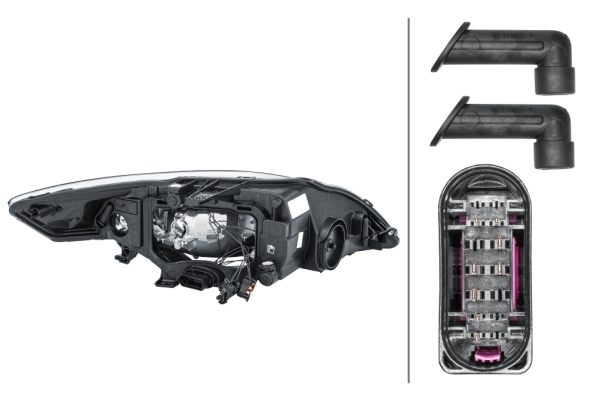 Far 1EF 010 541-011 HELLA - Far principal