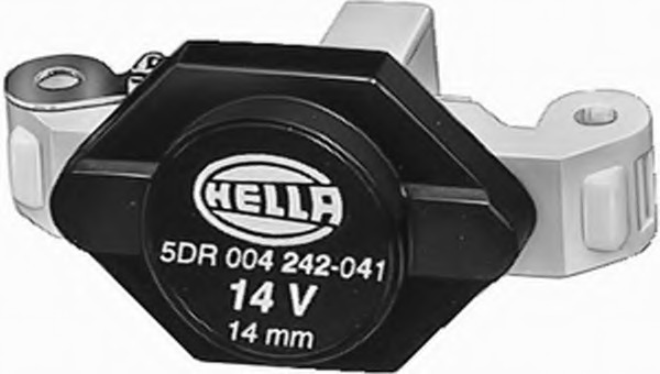 Regulator, alternator 5DR 004 242-041 HELLA - Regulator tensiune Regulator, alternator 5DR 004 242-041 HELLA - Regulator tensiune