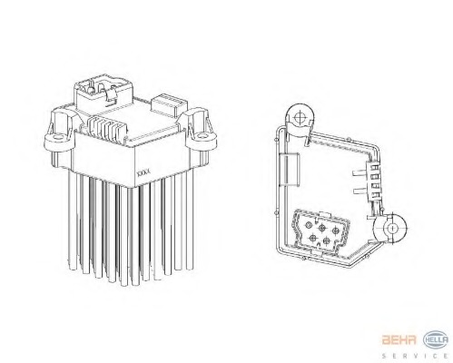 Reglaj, suflanta de interior 5HL 351 321-191 HELLA - Motor ventilator/piese Reglaj, suflanta de interior 5HL 351 321-191 HELLA - Motor ventilator/piese