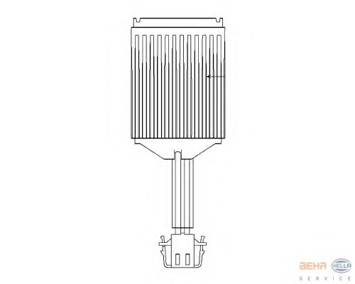 Reglaj, suflanta de interior 5HL 351 321-281 HELLA - Motor ventilator/piese