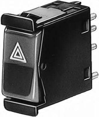 comutator ,lumini de avarie 6HH 003 631-021 HELLA - Intrerupatoare / relee / control comutator ,lumini de avarie 6HH 003 631-021 HELLA - Intrerupatoare / relee / control