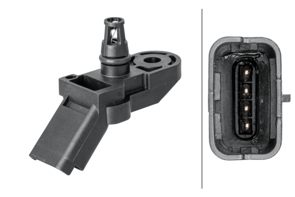 Senzor, presiune galerie admisie 6PP 009 400-301 HELLA - Pregatire amestec