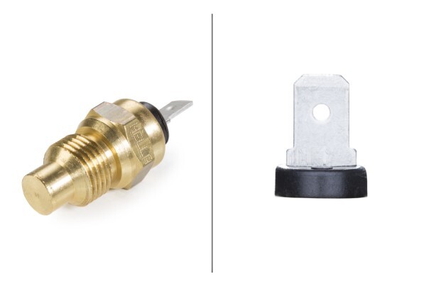 senzor,temperatura lichid de racire 6PT 009 107-171 HELLA - Indicatoare
