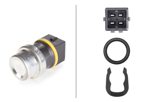 senzor,temperatura lichid de racire 6PT 009 107-421 HELLA - Senzori / traductori (senzori)