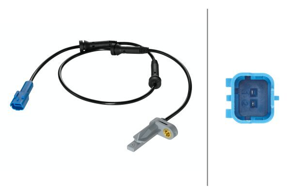 senzor,turatie roata 6PU 009 106-891 HELLA - Control al dinamicii de rulare senzor,turatie roata 6PU 009 106-891 HELLA - Control al dinamicii de rulare