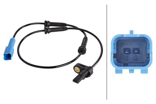 senzor,turatie roata 6PU 009 106-901 HELLA - Control al dinamicii de rulare