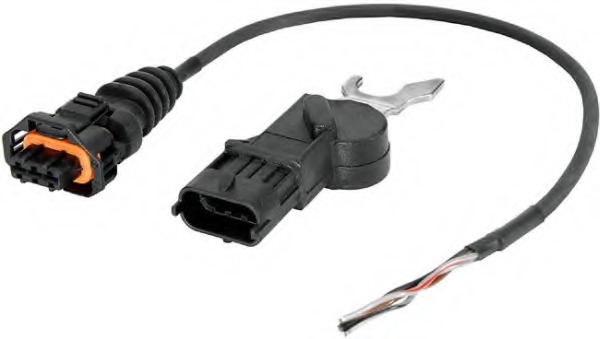 senzor,impulsuri aprindere / senzor,pozitie ax cu came 6PU 009 121-311 HELLA - Generator impulsuri