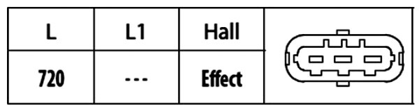 senzor,pozitie ax cu came 6PU 009 121-821 HELLA - Generator impulsuri
