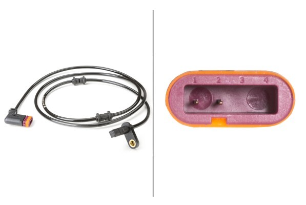 senzor,turatie roata 6PU 010 039-731 HELLA - Control al dinamicii de rulare