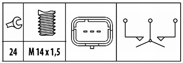 Comutator, lampa marsalier 6ZF 181 612-071 HELLA - Intrerupatoare / relee / control Comutator, lampa marsalier 6ZF 181 612-071 HELLA - Intrerupatoare / relee / control