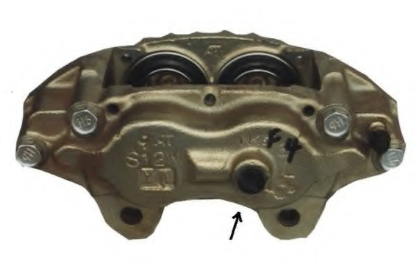 Etrier frana 8AC 355 385-571 HELLA - Etrier