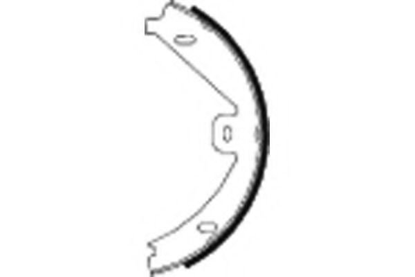 Set saboti frana, frana de mana 8DA 355 050-081 HELLA - Frana tambur Set saboti frana, frana de mana 8DA 355 050-081 HELLA - Frana tambur