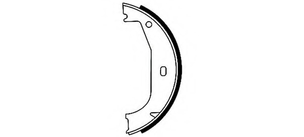Set saboti frana, frana de mana 8DA 355 050-351 HELLA - Frana tambur Set saboti frana, frana de mana 8DA 355 050-351 HELLA - Frana tambur