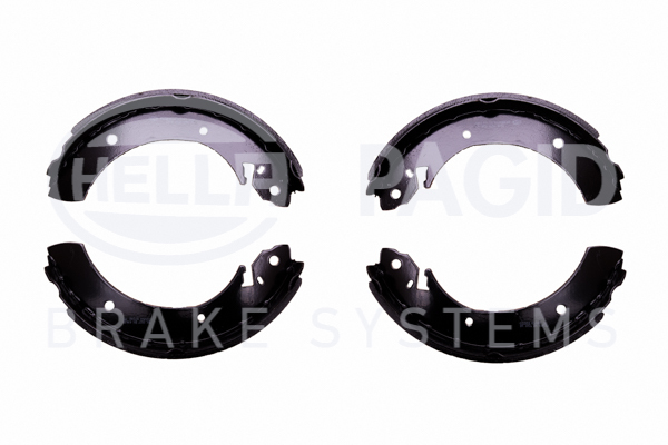 Set saboti frana 8DB 355 000-551 HELLA - Material frictiune sabot frana/ sabot frana