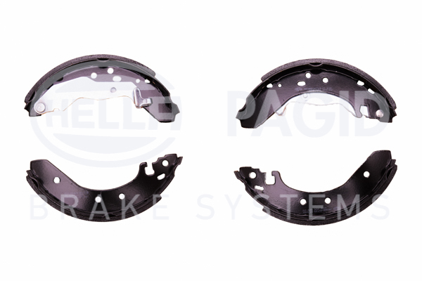 Set saboti frana 8DB 355 001-321 HELLA - Material frictiune sabot frana/ sabot frana