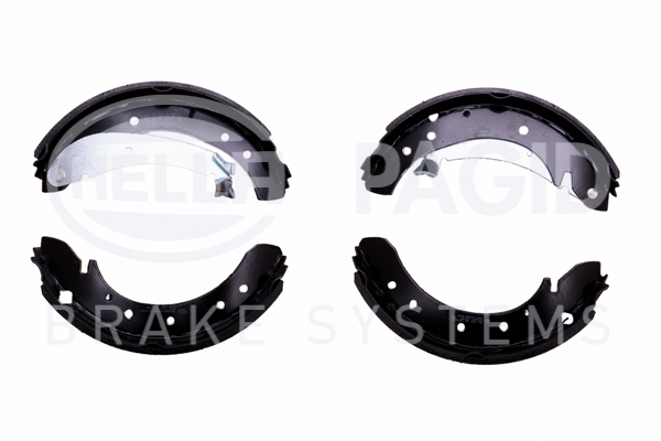 Set saboti frana 8DB 355 001-601 HELLA - Material frictiune sabot frana/ sabot frana
