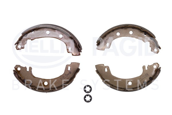 Set saboti frana 8DB 355 001-891 HELLA - Material frictiune sabot frana/ sabot frana