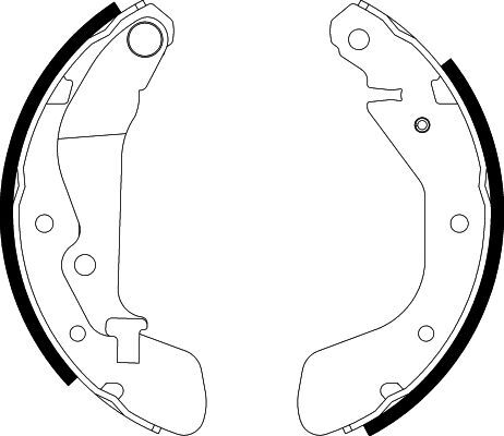 Set saboti frana 8DB 355 002-791 HELLA - Material frictiune sabot frana/ sabot frana Set saboti frana 8DB 355 002-791 HELLA - Material frictiune sabot frana/ sabot frana