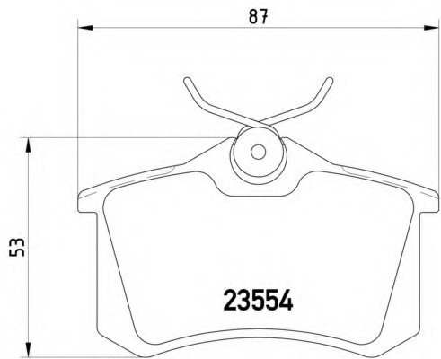 set placute frana,frana disc 8DB 355 006-831 HELLA - Frana disc set placute frana,frana disc 8DB 355 006-831 HELLA - Frana disc