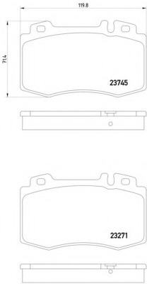 set placute frana,frana disc 8DB 355 010-101 HELLA - Set placute frana set placute frana,frana disc 8DB 355 010-101 HELLA - Set placute frana