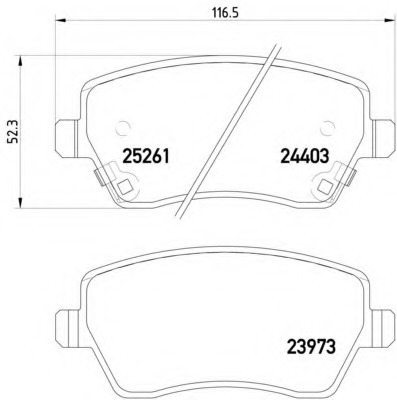 set placute frana,frana disc 8DB 355 015-981 HELLA - Frana disc set placute frana,frana disc 8DB 355 015-981 HELLA - Frana disc