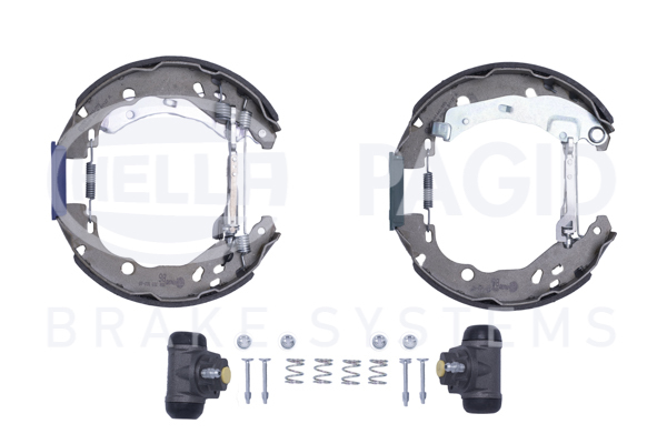 Set saboti frana 8DB 355 022-601 HELLA - Material frictiune sabot frana/ sabot frana Set saboti frana 8DB 355 022-601 HELLA - Material frictiune sabot frana/ sabot frana