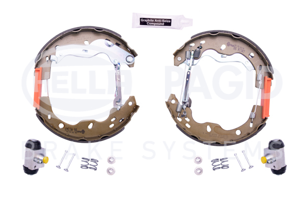 Set saboti frana 8DB 355 022-941 HELLA - Material frictiune sabot frana/ sabot frana Set saboti frana 8DB 355 022-941 HELLA - Material frictiune sabot frana/ sabot frana