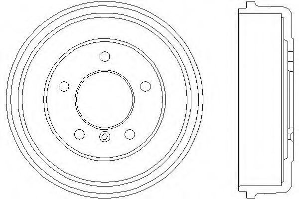 Tambur frana 8DT 355 301-141 HELLA - Tambur frana Tambur frana 8DT 355 301-141 HELLA - Tambur frana