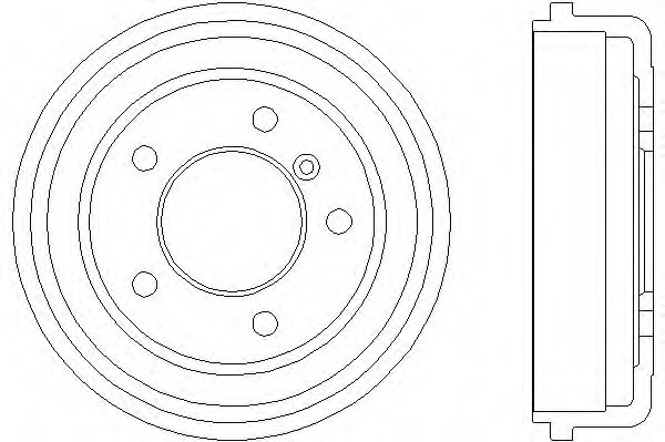 Tambur frana 8DT 355 301-151 HELLA - Tambur frana Tambur frana 8DT 355 301-151 HELLA - Tambur frana