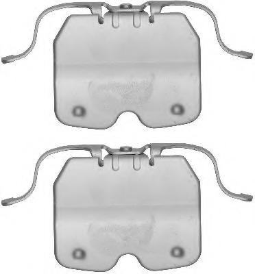 Set accesorii, etrier frana 8DZ 355 201-431 HELLA - Etrier