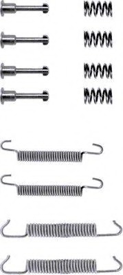 set accesorii, saboti frana parcare 8DZ 355 201-691 HELLA - Frana tambur set accesorii, saboti frana parcare 8DZ 355 201-691 HELLA - Frana tambur