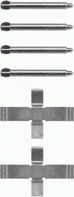Set accesorii, placute frana 8DZ 355 202-171 HELLA - Componente/ accesorii frana Set accesorii, placute frana 8DZ 355 202-171 HELLA - Componente/ accesorii frana