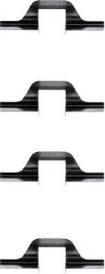 Set accesorii, placute frana 8DZ 355 202-881 HELLA - Componente/ accesorii frana Set accesorii, placute frana 8DZ 355 202-881 HELLA - Componente/ accesorii frana