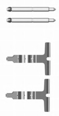 Set accesorii, placute frana 8DZ 355 203-511 HELLA - Componente/ accesorii frana Set accesorii, placute frana 8DZ 355 203-511 HELLA - Componente/ accesorii frana