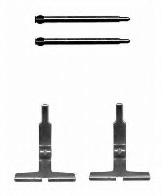 Set accesorii, placute frana 8DZ 355 204-031 HELLA - Componente/ accesorii frana Set accesorii, placute frana 8DZ 355 204-031 HELLA - Componente/ accesorii frana