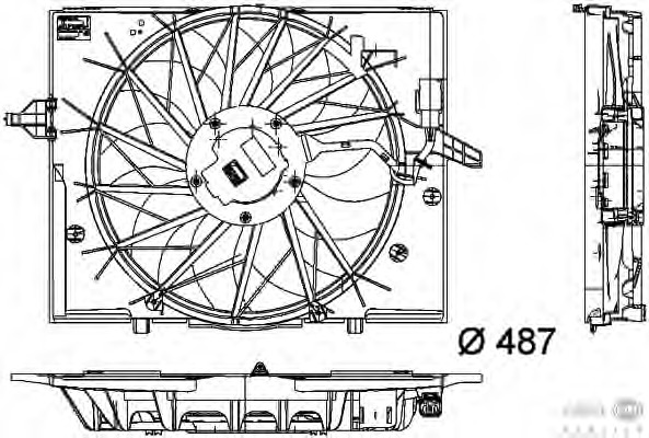 Ventilator, radiator 8EW 351 034-271 HELLA - Ventilator radiator Ventilator, radiator 8EW 351 034-271 HELLA - Ventilator radiator