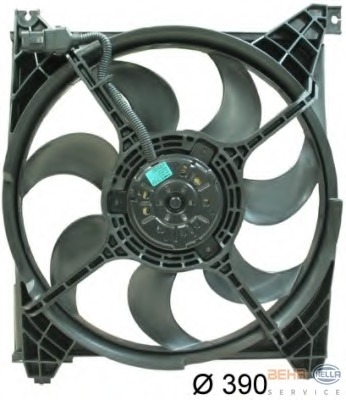 Ventilator, radiator 8EW 351 034-711 HELLA - Gmv (electroventilator ) Ventilator, radiator 8EW 351 034-711 HELLA - Gmv (electroventilator )