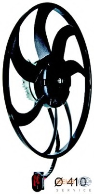 Ventilator, radiator 8EW 351 043-301 HELLA - Gmv (electroventilator ) Ventilator, radiator 8EW 351 043-301 HELLA - Gmv (electroventilator )
