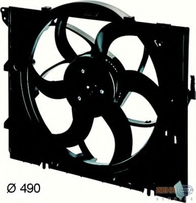 Ventilator, radiator 8EW 351 043-341 HELLA - Ventilator radiator Ventilator, radiator 8EW 351 043-341 HELLA - Ventilator radiator