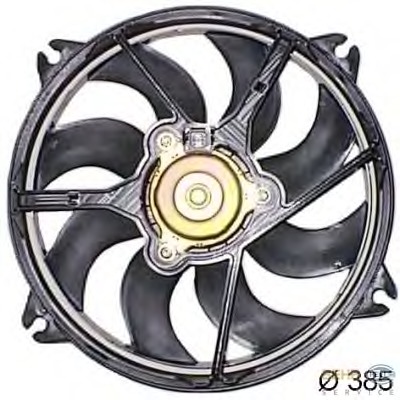 Ventilator, radiator 8EW 351 043-621 HELLA - Gmv (electroventilator ) Ventilator, radiator 8EW 351 043-621 HELLA - Gmv (electroventilator )