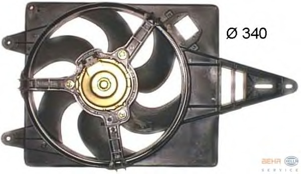 Ventilator, radiator 8EW 351 043-711 HELLA - Gmv (electroventilator ) Ventilator, radiator 8EW 351 043-711 HELLA - Gmv (electroventilator )