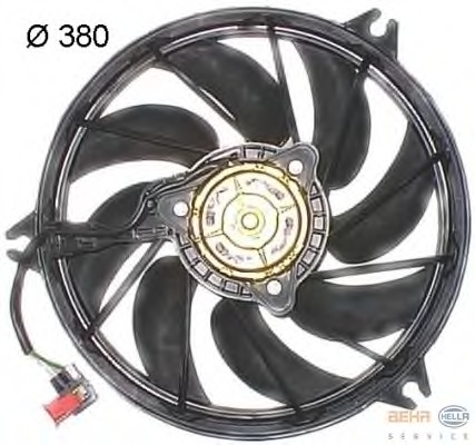 Ventilator, radiator 8EW 351 043-751 HELLA - Ventilator radiator