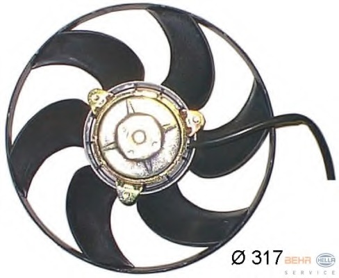 Ventilator, radiator 8EW 351 044-201 HELLA - Ventilator radiator Ventilator, radiator 8EW 351 044-201 HELLA - Ventilator radiator