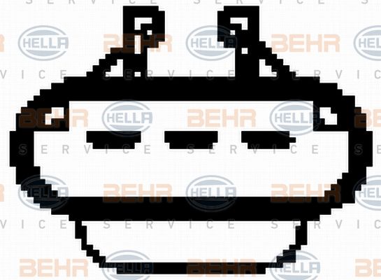 Ventilator, radiator 8EW 351 044-501 HELLA - Ventilator radiator