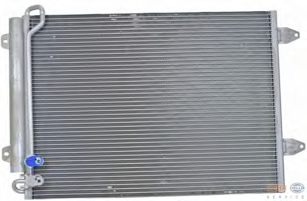 Condensator, climatizare 8FC 351 317-544 HELLA - Radiator clima